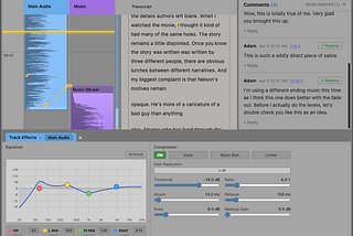 Designing a better podcast editor