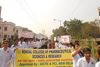 Best Pharmacy College in West Bengal & Yoga Day Celebrations