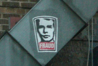 "Fraud" photo by Michele Hubacek