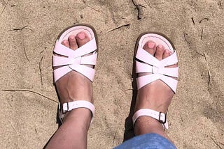 Shiny pink Original Salt-Water Sandals