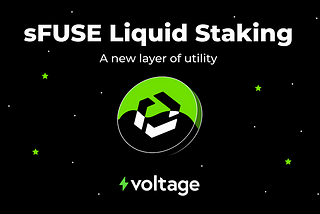 Liquid Staking is Live on Fuse Network: A Tutorial on how to Stake $FUSE for $sFUSE on the Voltage…