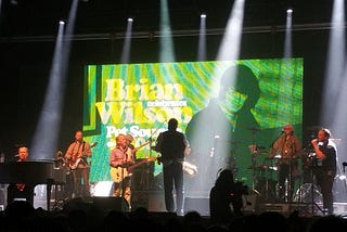 Wilson performing Pet Sounds at Byron Bay Bluesfest, 2016