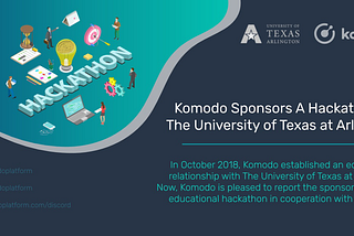 34 Students at UTA Develop dApps With Komodo’s Technology — Komodo