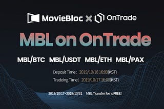 OnTrade will list MBL spot trading