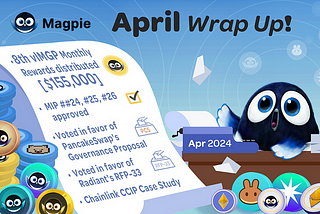 Resumen de abril de Magpie