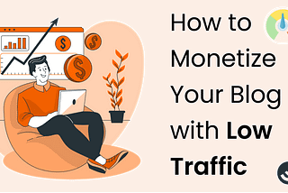 How to Monetize Your Blog with low Traffic? — Piotech INDIA