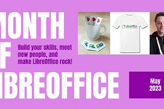 새로운 기술을 배워보아요! 2023년 5월에 열리는 ‘리브레오피스(the Month of LibreOffice)의 달’행사에 참여해보아요