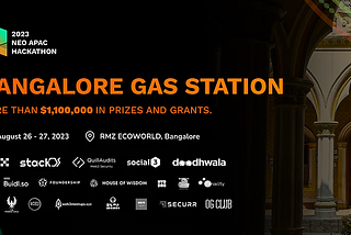 NEO Bangalore Gas Station, part of Neo APAC Global Hackathon!