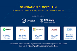 Develop with Toshi at the Proffer Blockchain Hackathon