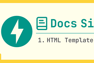Build a Docusaurus-like Site with FastAPI: Step 1 — HTML Template