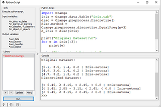 Data Science:-Data Preprocessing with Orange Tool