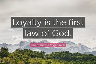Where Has Loyalty Gone?