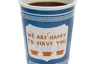 NYC Greek Coffee Cup