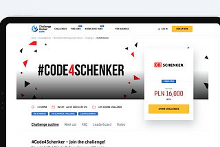 Co daje udział w wyzwaniach rekrutacyjnych? Code4Schenker Challenge oczami uczestników