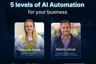 5 levels of AI automation for your business — free webinar.