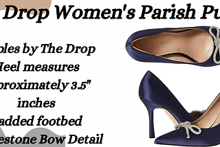 The Drop Women’s Parish Pump