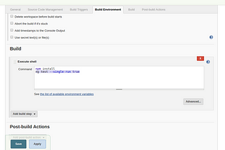 Continuous Integration For Angular with Angular CLI + Jenkins + PhantomJS: