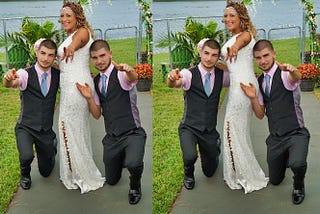 Professional body slimming and reshaping photo editing service