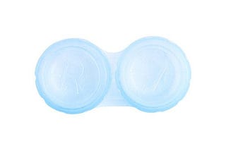 Unicornlens Transparent Lens Case (Blue)