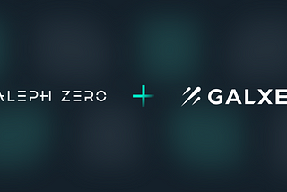 Galxe integrates Aleph Zero for on-chain tasks and community rewards!