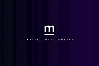 mStable Governance Updates — 12 September 2022