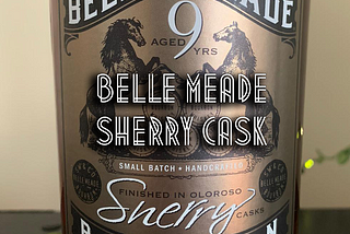 Belle Meade Sherry Cask Review