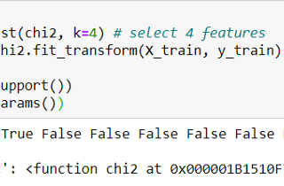 Data reduction using variance threshold, univariate feature selection, recursive feature…