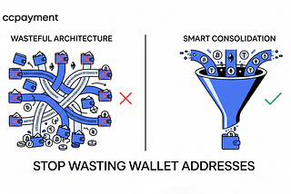 A suitable crypto deposit architecture prevents fee wasting