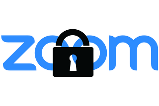 The Zoom logo, with a black padlock