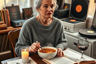 🥄 Sixty, Single, and Stirring the Soup of My Own Life