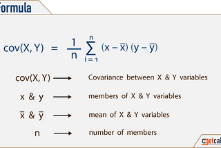 Variance and Standard Deviation and Covariance.