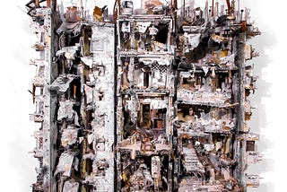A Home in Ruin: The Work of Mohamad Hafez at the Lanoue Gallery