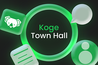 KogeCoin 2023 Town Hall