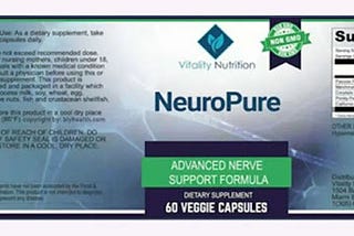 NeuroPure Premier Vitality | NeuroPure Pills Price | Buy Online