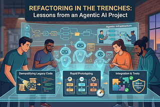 Refactoring in Trenches: Real World Lessons from an Agentic AI project
