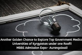 Another Golden Chance to Explore Top Government Medical Universities