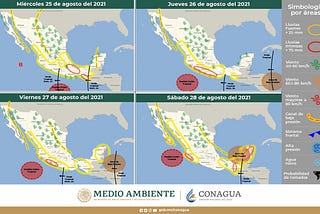 Se prevén temperaturas máximas de 40 a 45°C en zonas de Baja California y Sonora