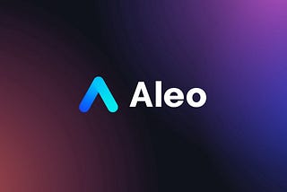 Преимущество Aleo? Aleo и нулевое знание.