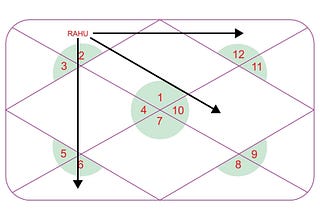 Rahu Drishti in Astrology