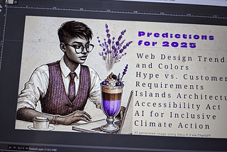 Was 2025 auf Webdesigner und Webentwickler zukommt