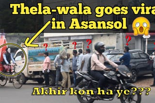 Thela wala goes viral in Asansol– EmaChat’s Creative Marketing!