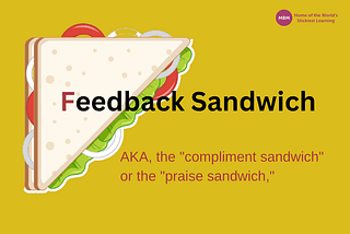 Feedback Sandwich for Effective Communication