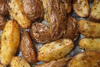 How to Make Greek Potatoes | Alexis D Lee