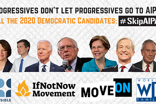 Progressives don’t let progressives go to AIPAC