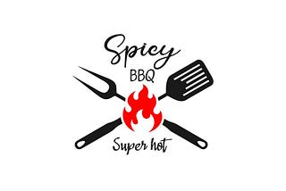 Spicy grill and BBQ logo ideas -