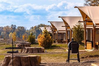 Fünf Gründe um in Glamping-Zelte zu investieren!