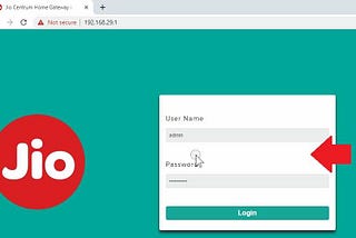 Jio Giga Fiber Router WiFi Password and Name Change