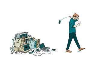 Why do we have millions of tonnes of electronic waste, and what can we do about it?