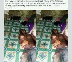 Liberian Teacher Murders Man Dating A Girl In His School, Rips Off His Intestine (Graphic Photos)