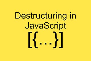 Array destructuring in JavaScript🤯